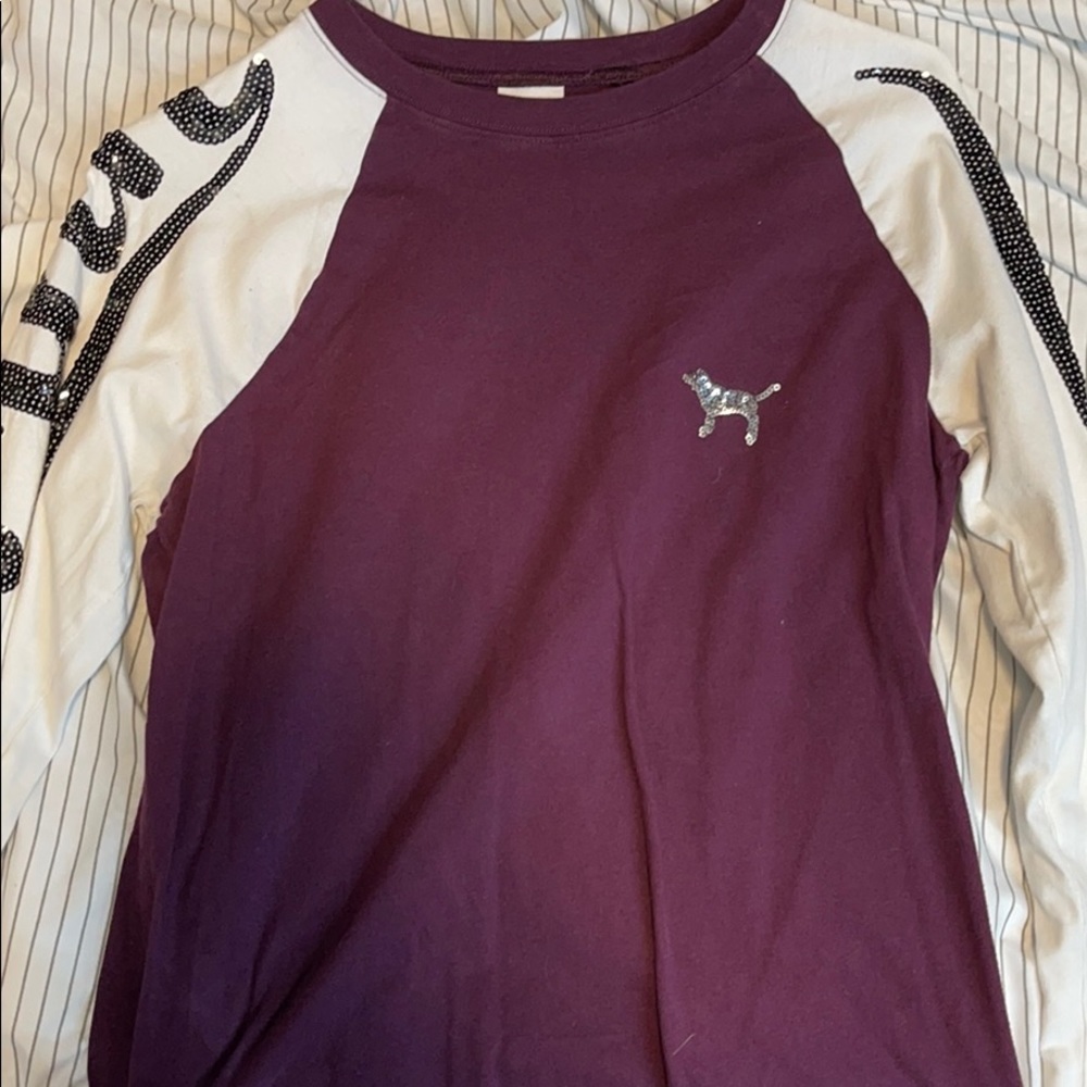 pink long sleeve